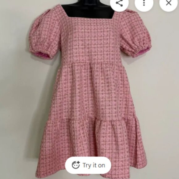 Simply Southern Tweed Dress size Small - Picture 1 of 3